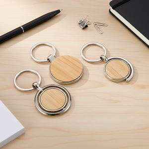 Unfinished Wooden Keychain Blanks Bulk Keytag Keyring for DIY Gifts & Engraved Crafts for Personalized Gift Giving