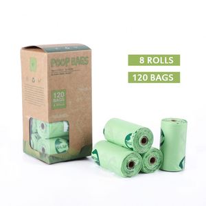 Sacs à déjections canines en plastique écologiques de haute qualité, imprimés sur mesure, de luxe, pour l'extérieur, avec parfum fruité et contrôle des odeurs - Product Image 1