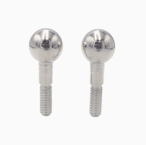 LeGood CNC machining brass stainless steel aluminum parts ball shoulder shaft screw stand anodize - Product Image 4