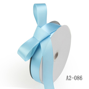 Bán buôn 1 inch 25mm tái chế <span class=keywords><strong>polyester</strong></span> satin <span class=keywords><strong>Ribbon</strong></span> Rolls giá rẻ mặt duy nhất cho bó hoa gói và đóng gói quà tặng cho túi xách - Product Image 6