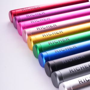 High Quality OEM Aluminum Metal for Smoking Storage <b>Tubes</b> Modern Style New Upgrade with Cone Shape - Product Image 2