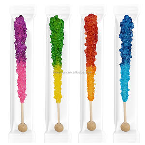 HACCP/Halal fait à la main multicolore saveur de fruits mélangés dur cristal <span class=keywords><strong>rock</strong></span> bonbons bâton <span class=keywords><strong>sucette</strong></span> - Product Image 3
