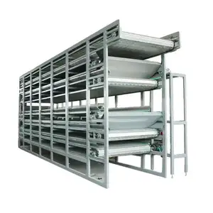 Manufacturer's direct sales high-temperature resistant parallel conveyor multi-layer dryer for food processing