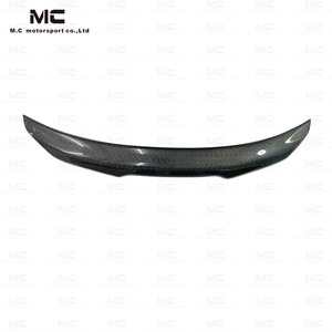 Kit carrosserie en fibre <span class=keywords><strong>de</strong></span> carbone véritable nid d'abeille style P, aileron <span class=keywords><strong>de</strong></span> <span class=keywords><strong>coffre</strong></span> arrière, becquet <span class=keywords><strong>de</strong></span> <span class=keywords><strong>toit</strong></span>, aileron arrière pour <span class=keywords><strong>BMW</strong></span> Série <span class=keywords><strong>4</strong></span> F36 2014-2020 - Product Image 3