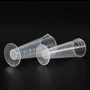 Transparent Plastic Graduated Measuring Cups 50ml 100ml Disposable Baking Tool Cup For Kitchen Use - Product Image 2