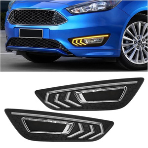 हेडलाइट्स 2 पीसी 2015-2018 के लिए लाइट लाइट लाइट लाइट लाइट हेडलाइट साइड लाइट के साथ 3 mk3- - Product Image 2