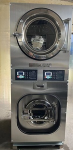 Machine à laver au gaz industrielle avec sécheuse à tambour 15KG 20KG 30KG 50KG et machine à repasser pour vêtements - Product Image 5