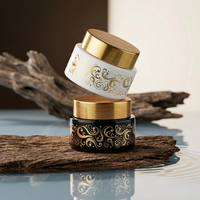 YC Factory, vente en gros de pots en verre de luxe, pots cosmétiques de 150 ml, décoration du Ramadan, décoration islamique pour la maison, coffret cadeau
