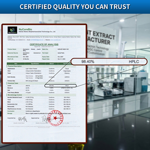 OEM ODM 98% Icariin Extracto de Epimedium en Polvo Horny Goat Weed CAS 489-32-7 Óxido Nítrico Icaritin Grado Alimenticio Bajo MOQ Marca Privada - Product Image 2