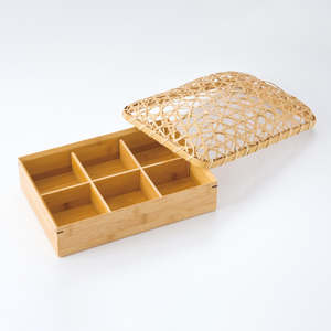 Caja de Madera Premium para Servir Alimentos, Estilo Japonés, para Presentación de Comida Fina en Hoteles, Restaurantes, Sushi, Horeca, Ecológica - Product Image 2