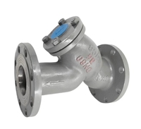 Filtre en Y à bride en acier moulé WCB GL41H-16C pour élimination des débris industriels dans les conduites d'eau, 2 pouces