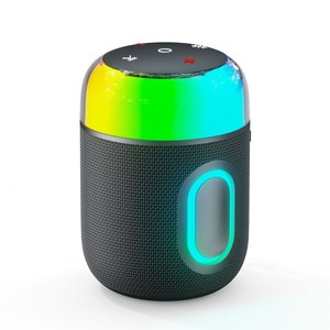 Portable Bluetooth <b>Speaker</b> Mini With Colorful LED Light For Outdoor Home Car Use Rechargeable Wireless Stereo Sound - Product Image 1