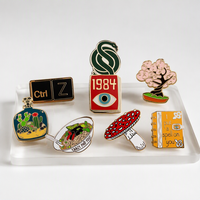 Broche en émail à thème personnalisé, épinglette en métal à motif artistique créatif, fabrication OEM, pour accessoire de mode, cadeau de collection