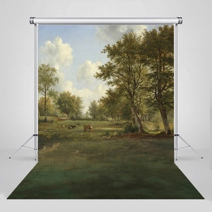 Fondo de Fotografía de Vinilo, Fondo de Pintura al Óleo Vintage, Color Personalizado, Impresión Digital HD, <span class=keywords><strong>para</strong></span> Adultos, Niños, Cumpleaños, Bodas - Product Image 1