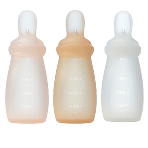 ถุงใส่อาหารซิลิโคนสำหรับ<span class=keywords><strong>เด็ก</strong></span>และภาชนะใส่ข้าวแบบรีฟิลได้ขวดเก็บของแบบบีบสำหรับ<span class=keywords><strong>เด็ก</strong></span>วัยหัดเดินสำหรับรับประทานอาหาร - Product Image 1