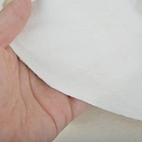 Serviette de lavage de voiture en cuir de chamois en peau de mouton naturelle de qualité supérieure personnalisée