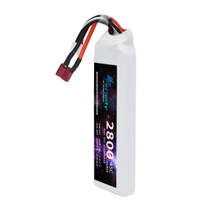 Batería de 7.4V 2S 2800MAH 45C con Conector Deans T/JST/XT30/XT60 para Aviones RC, Helicópteros, Autos, Barcos, Camiones y Piezas - Product Image 5