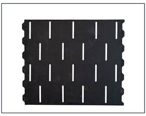 พื้นเหล็กหล่อสีดำรับน้ำหนักได้มากสำหรับฟาร์มสุกร ยี่ห้อ New Hengyin ขนาด 600x600/700 มม. รับประกัน 1 ปี น้ำหนัก 16.5 กก. - Product Image 1