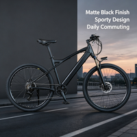 Vélo électrique 27,5 pouces, moteur 350W, 36V 8Ah, VTT, cadre en alliage d'aluminium, 7 vitesses, pour adultes, trajets en ville, tout-terrain