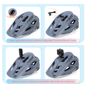 <span class=keywords><strong>Casco</strong></span> de Bicicleta para Ciclismo <span class=keywords><strong>MTB</strong></span> de Doble Deporte para Adultos CPSC EN1078 CE NTA8776 con EPS Protección de Seguridad Ajustable para Deportes de Carretera <span class=keywords><strong>XL</strong></span> - Product Image 5
