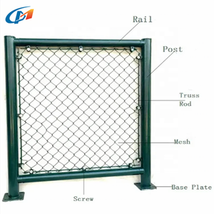 Clôture en treillis métallique de conception moderne, résistante <span class=keywords><strong>à</strong></span> la corrosion, avec une surface lisse, sûre et fiable. - Product Image 3