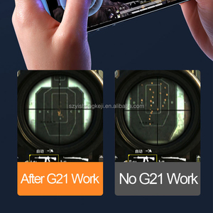 คอนโทรลเลอร์เกม G21 แบบหกนิ้วสำหรับโทรศัพท์มือถือ แท็บเล็ต พีซี อุปกรณ์เสริมเล่นเกม <span class=keywords><strong>PUBG</strong></span> แบบมินิ ทำจากโลหะผสม - Product Image 6