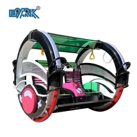 Nouvelle balançoire électrique rotative à 360 degrés, Happy Car, manège de parc d'attractions intérieur pour enfants, en fibre de verre et plastique, aire de jeux de jardin