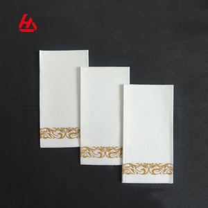 En gros Haute Qualité Vergé Hôtel Serviettes en Papier De Soie Avec Logo Personnalisé - Product Image 2