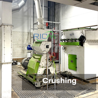 Ligne de production d'aliments pour poissons RICHI - Ligne de production d'extrusion d'aliments pour poissons flottants entièrement automatique