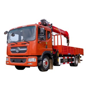 รถบรรทุกติดเครนจีน Dongfeng 12 ตัน 10 ตัน 4x2 DFAC พร้อมเครนสำหรับขาย - Product Image 1