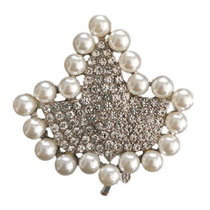 Unique New Fashion Lady <span class=keywords><strong>Allay</strong></span> Metal Crystal AKA Sorority Charm con broche Pin - Product Image 1