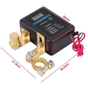 Interruptor de Desconexión de Batería Remoto de 260A, Interruptor de Apagado Automático de Batería de 12V CC, Interruptor de Control Remoto para Automóvil y Camión - Product Image 5