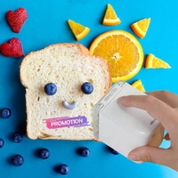 Imprimante alimentaire portable Kongten MBrush Mini, imprimante de logo sans fil USB, imprimante portable à main, couleur amovible