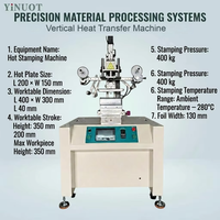 Imprimante d'étiquettes à transfert thermique semi-automatique neuve, directement de l'usine |   Impression de logos haute précision 1000 pièces/heure Construction en aluminium