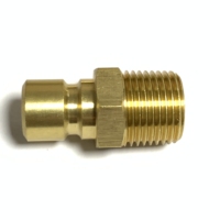 Ysdme — connecteur d'extension en laiton en acier inoxydable, raccord pour tuyau à mamelon pour moule d'injection en plastique, bas prix