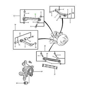 Barra Estabilizadora para Chrysler Crossfire 2004-2008 5099785AA, Sistema de Suspensión MacPherson - Product Image 4