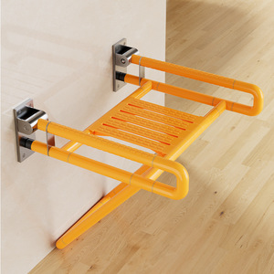 Wall Mounted <b>Shower</b> <b>Stool</b> 150 Kg Capacity Non Slip Seat Bathroom Safety Equipment - Product Image 1