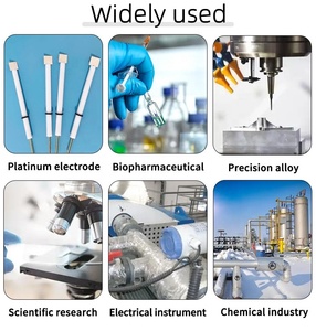 Catalizador industrial de <span class=keywords><strong>placa</strong></span>/lámina/hoja de platino de alta pureza 99.95% para investigación de laboratorio con patrón de alambre y bultos - Product Image 6