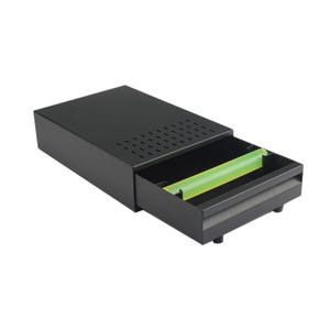 Coffee Knock Box Espresso Knocker Tiroir (Noir) - Product Image 1