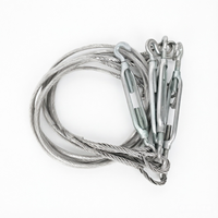 Sangles de fixation robustes pour camions, en câble métallique tressé, conception légère et haute résistance, personnalisables en usine (OEM)