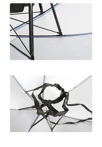 <span class=keywords><strong>Chapeau</strong></span> parapluie arc-en-ciel pour tous les âges, mains libres, casquette de pêche, protection contre la pluie et le soleil, couvre-chef pour enfants et adultes - Product Image 3