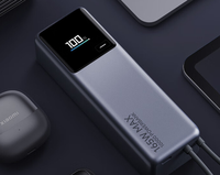 Power Bank Original mi PB1165MI dengan Kabel USB-C Terintegrasi 10000mAh Maks 165W PD Pengisian Cepat Charger Portabel
