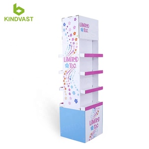 Quà Tặng tùy chỉnh in hai mặt sóng hiển thị mỹ phẩm Kệ hiển thị truy cập cửa hàng các tông cutout <span class=keywords><strong>Standee</strong></span> - Product Image 2