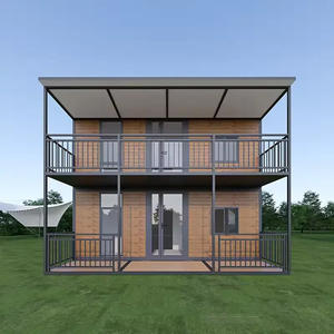 Maison conteneur isolée écoénergétique et écologique fabriquée avec des matériaux de construction écologiques, extensible et facile à assembler - Product Image 1