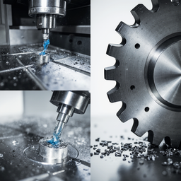 Engranajes de Hierro Mecanizados de Precisión M0.5~M8 DP72~DP4 CP2.5~CP10 (Diámetro Máximo 600MM) para Aplicaciones en Cuartos Limpios |   Certificado ISO9001 - Product Image 2