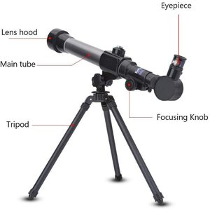 <span class=keywords><strong>Telescope</strong></span> البيع تجربة الأطفال HD محاكاة تلسكوب فلكي 20X40 - Product Image 3