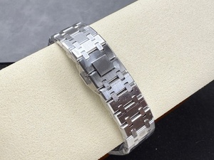 Reloj Mecánico de Buceo de Lujo, Super Calidad, Resistente al Agua, 41mm, Fábrica THB, Movimiento 3132, 15407, Audemars, Esqueleto Salmón - Product Image 6