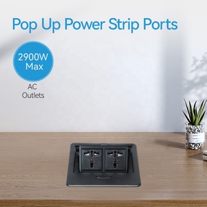 Extension Cord Male Female Adapter <strong>Pop</strong> <strong>up</strong> Socket Universal <strong>Electric</strong> <strong>Pop</strong> <strong>up</strong> Power Socket Flush Mounted <strong>Outlet</strong> - Product Image 2