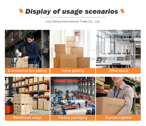 Tiếng ồn thấp Bopp đóng gói Băng Acrylic dính một mặt cường độ cao chịu mài mòn trong suốt gói tùy chỉnh daliya thương hiệu - Product Image 2