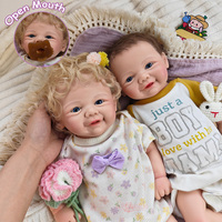 Poupée Bébé Reborn en Silicone Réaliste, Anatomiquement Correcte, 17 pouces, Vivienne avec Cheveux Implantés, Projet Artistique Personnalisé d'Usine, Lavable, Muneca